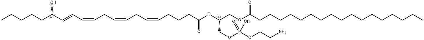 1-Stearoyl-2-15(S)-HETE-sn-glycero-3-PE Struktur