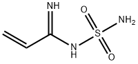 2-Propenimidamide, N-(aminosulfonyl)- Struktur