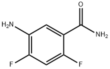 Benzamide, 5-amino-2,4-difluoro- Struktur