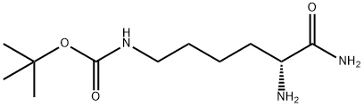 H-D-Lys(Boc)-NH2 Struktur