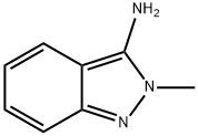 3-Amino-2-methyl-2H-indazo Struktur