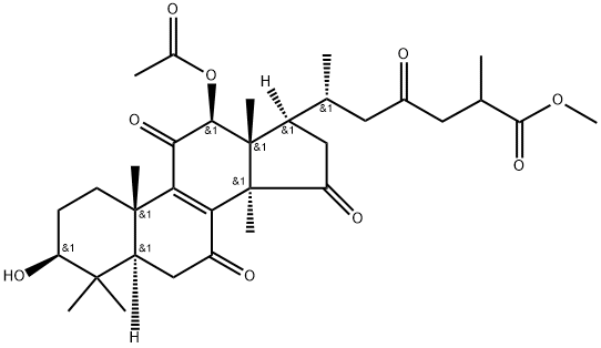 Methyl ganoderate H Struktur