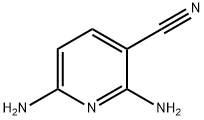 3-Pyridinecarbonitrile,2,6-diamino-(9CI) Struktur