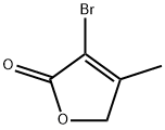 3-Bromo-4-methylfuran-2(5H)-one Struktur