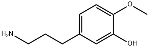 Phenol, 5-(3-aminopropyl)-2-methoxy- Struktur