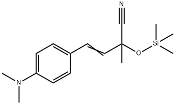 3-Butenenitrile, 4-[4-(dimethylamino)phenyl]-2-methyl-2-[(trimethylsilyl)oxy]-