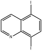 Quinoline, 5,8-diiodo- Struktur