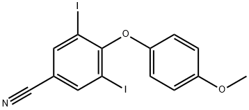 Benzonitrile, 3,5-diiodo-4-(4-methoxyphenoxy)-