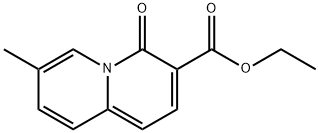 4H-Quinolizine-3-carboxylic acid, 7-methyl-4-oxo-, ethyl ester Struktur