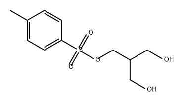 1,3-Propanediol, 2-(hydroxymethyl)-, 1-(4-methylbenzenesulfonate) Struktur