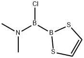 Boranamine, 1-chloro-1-(1,3,2-dithiaborol-2-yl)-N,N-dimethyl- (9CI)