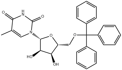 Uridine, 5-methyl-5'-O-(triphenylmethyl)-