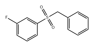 Benzene, 1-fluoro-3-[(phenylmethyl)sulfonyl]-