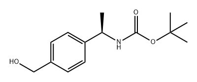 Carbamic acid, N-[(1R)-1-[4-(hydroxymethyl)phenyl]ethyl]-, 1,1-dimethylethyl ester