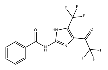 Benzamide, N-[4-(2,2,2-trifluoroacetyl)-5-(trifluoromethyl)-1H-imidazol-2-yl]-