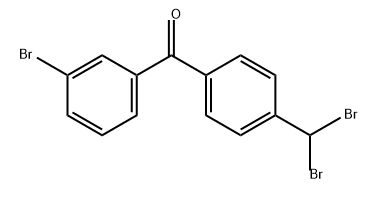 Methanone, (3-bromophenyl)[4-(dibromomethyl)phenyl]-