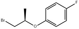 Benzene, 1-[(1R)-2-bromo-1-methylethoxy]-4-fluoro- Struktur