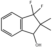 3,3-Difluoro-2,2-dimethylindan-1-ol Struktur