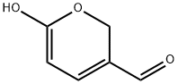 2H-Pyran-3-carboxaldehyde, 6-hydroxy- Struktur