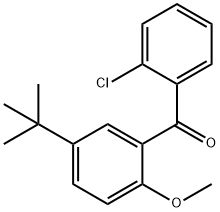 Methanone, (2-chlorophenyl)[5-(1,1-dimethylethyl)-2-methoxyphenyl]-