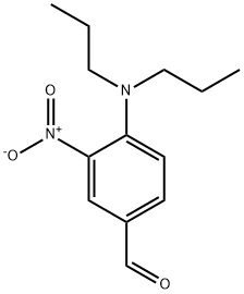 Benzaldehyde, 4-(dipropylamino)-3-nitro- Struktur