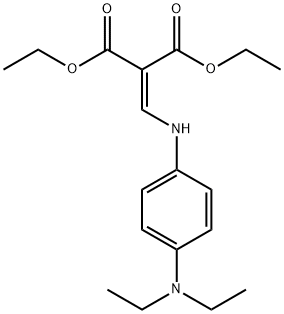 Propanedioic acid, 2-[[[4-(diethylamino)phenyl]amino]methylene]-, 1,3-diethyl ester