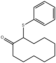 Cyclodecanone, 2-(phenylthio)-