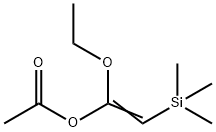 Ethenol, 1-ethoxy-2-(trimethylsilyl)-, 1-acetate