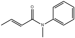 2-Butenamide, N-methyl-N-phenyl-, (2E)- Struktur