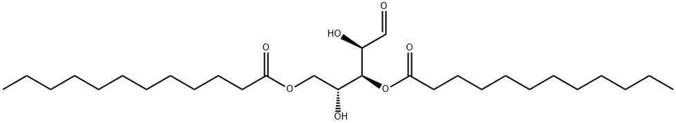 3,5-Di-O-lauryl-D-xylofuranose Struktur