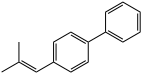 1,1'-Biphenyl, 4-(2-methyl-1-propen-1-yl)- Struktur