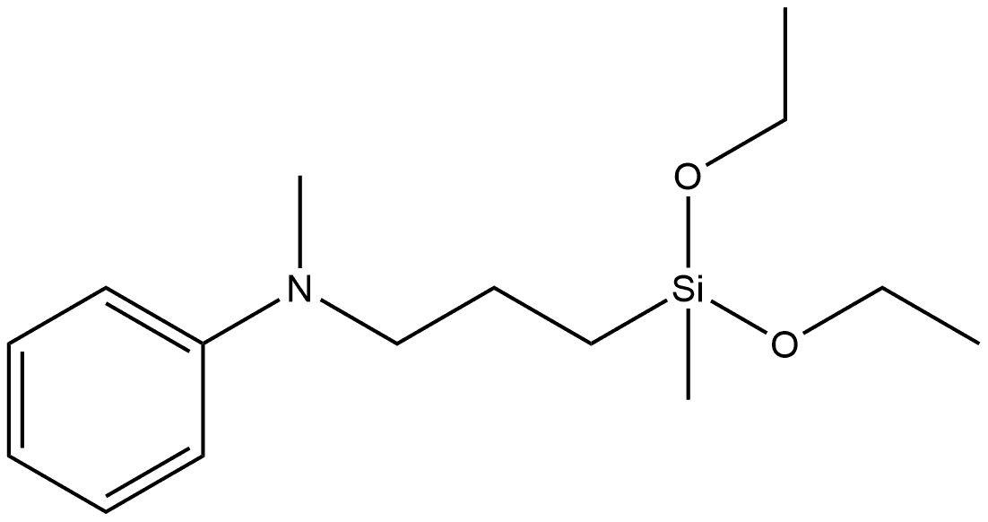 Benzenamine, N-[3-(diethoxymethylsilyl)propyl]-N-methyl-