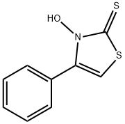 2(3H)-Thiazolethione, 3-hydroxy-4-phenyl- Struktur