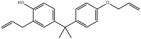 Phenol, 4-[1-methyl-1-[4-(2-propen-1-yloxy)phenyl]ethyl]-2-(2-propen-1-yl)-