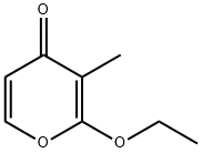 4H-Pyran-4-one, 2-ethoxy-3-methyl- Struktur