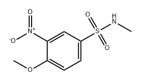 Benzenesulfonamide, 4-methoxy-N-methyl-3-nitro-