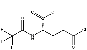 L-Norvaline, 5-chloro-5-oxo-N-(2,2,2-trifluoroacetyl)-, methyl ester