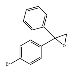 Oxirane, 2-(4-bromophenyl)-2-phenyl- Struktur