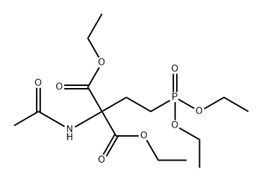 Propanedioic acid, 2-(acetylamino)-2-[2-(diethoxyphosphinyl)ethyl]-, 1,3-diethyl ester