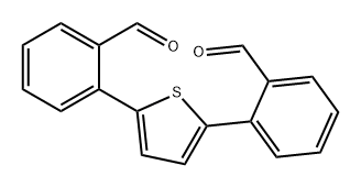 Benzaldehyde, 2,2'-(2,5-thiophenediyl)bis- (9CI) Struktur