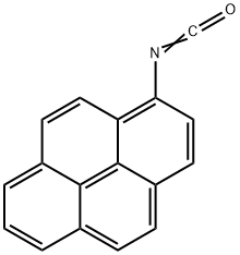 Pyrene, 1-isocyanato- Struktur