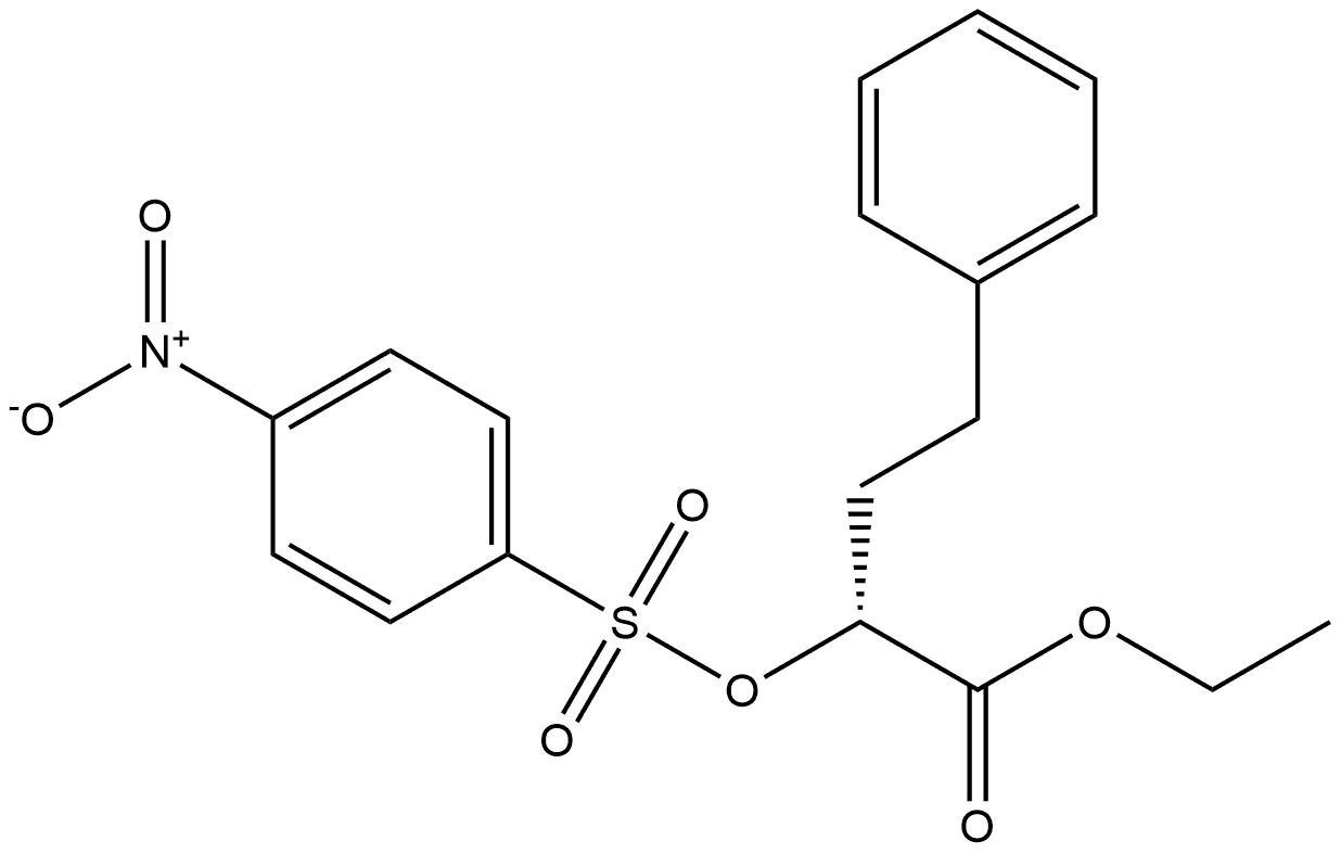 Benzenebutanoic acid, α-[[(4-nitrophenyl)sulfonyl]oxy]-, ethyl ester, (αR)-