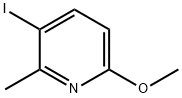 3-iodo-6-methoxy-2-methylpyridine Struktur