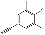 Benzonitrile, 4-chloro-3,5-dimethyl- Struktur