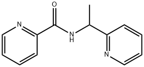 N-[1-(2-pyridinyl)ethyl]-2-Pyridinecarboxamide Struktur