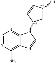 2-Cyclopenten-1-ol, 4-(6-amino-9H-purin-9-yl)-, (1R,4S)-rel-