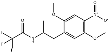 Acetamide, N-[2-(2,5-dimethoxy-4-nitrophenyl)-1-methylethyl]-2,2,2-trifluoro-