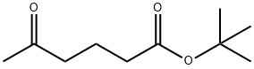 Hexanoic acid, 5-oxo-, 1,1-dimethylethyl ester Struktur