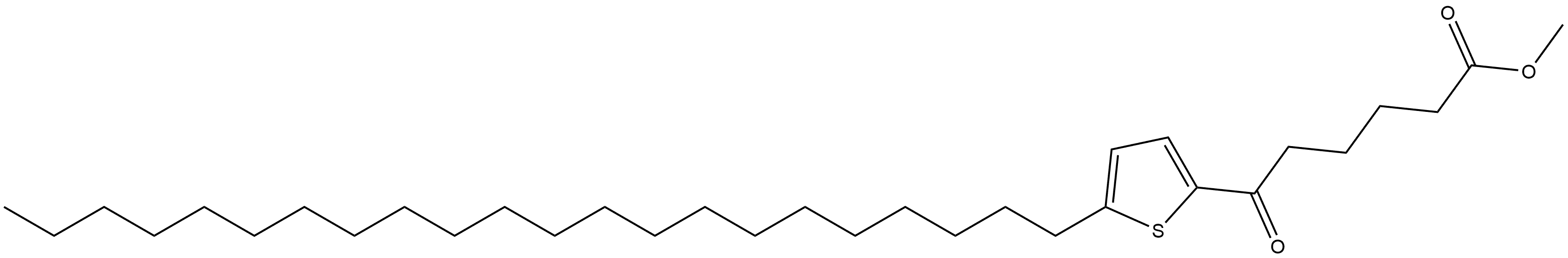 2-Thiophenehexanoic acid, 5-docosyl-ε-oxo-, methyl ester