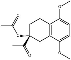 Ethanone, 1-[(2R)-2-(acetyloxy)-1,2,3,4-tetrahydro-5,8-dimethoxy-2-naphthalenyl]-